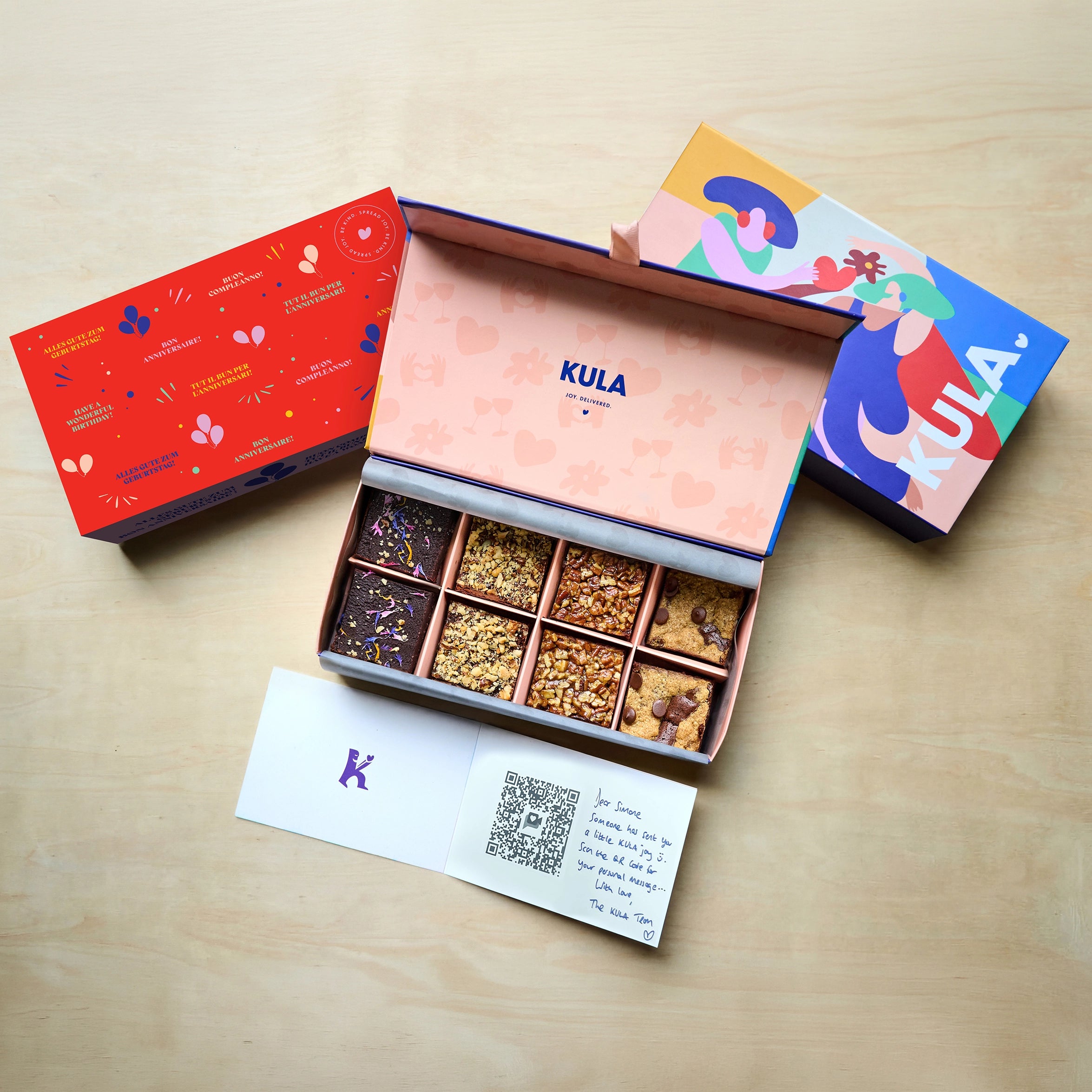 "Geburtstag" Brownie Box