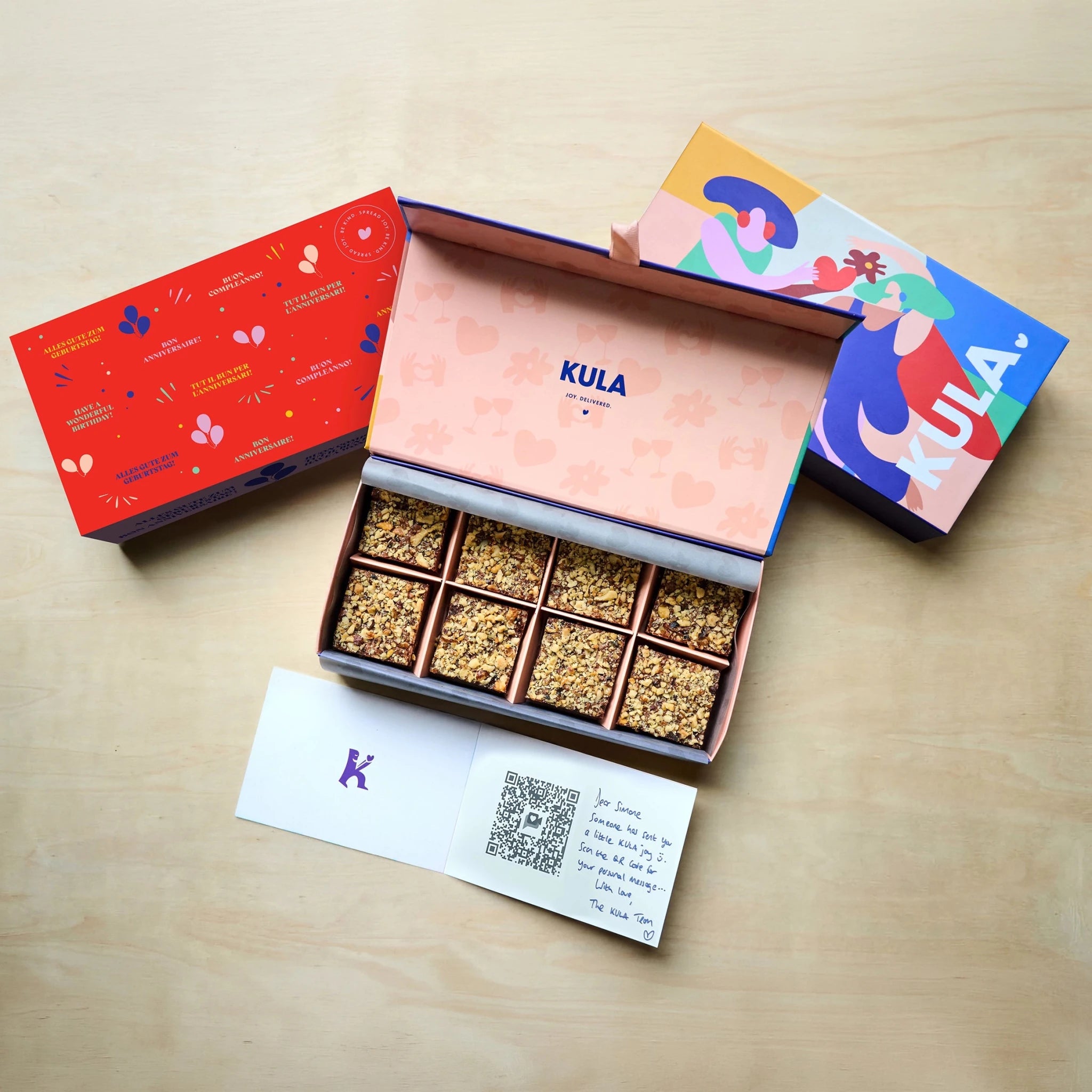 "Geburtstag" Brownie Box