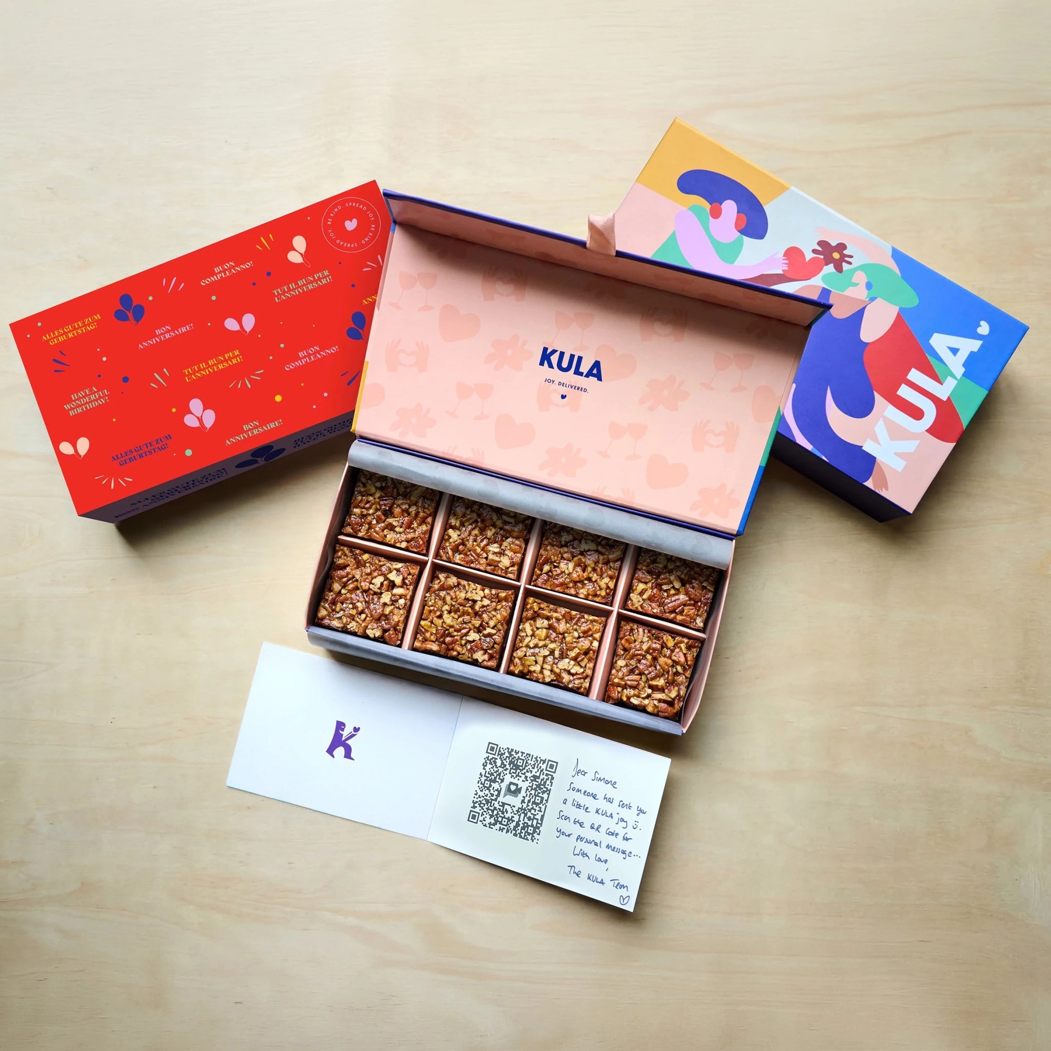 "Geburtstag" Brownie Box