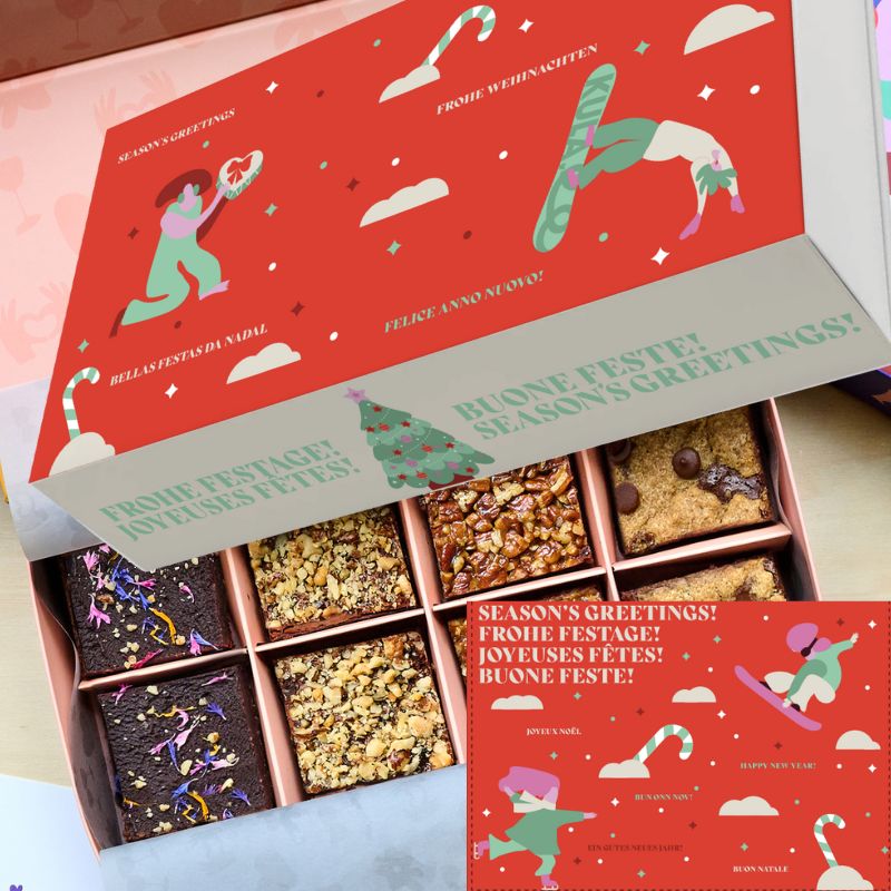 Weihnacht Brownie Box