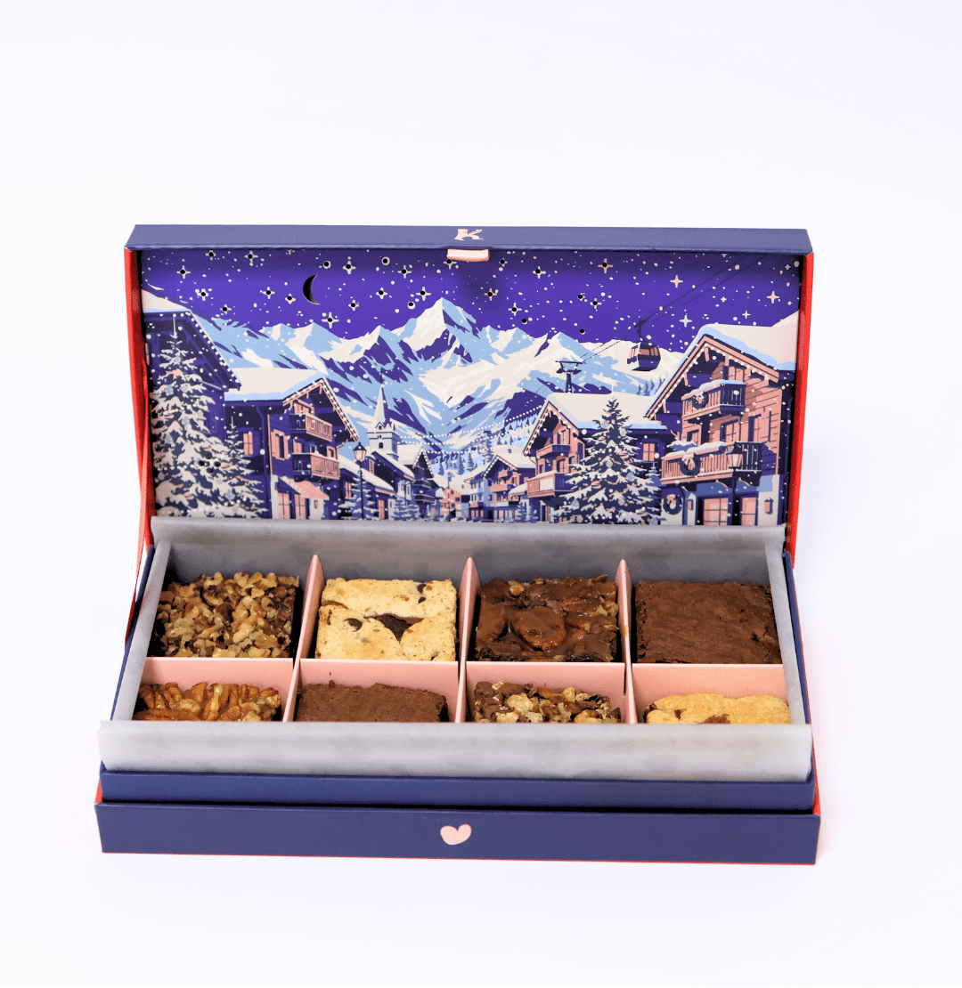 KULA Winterbox – 8 Brownies & ein bisschen Zauber | Limited Edition - KULA