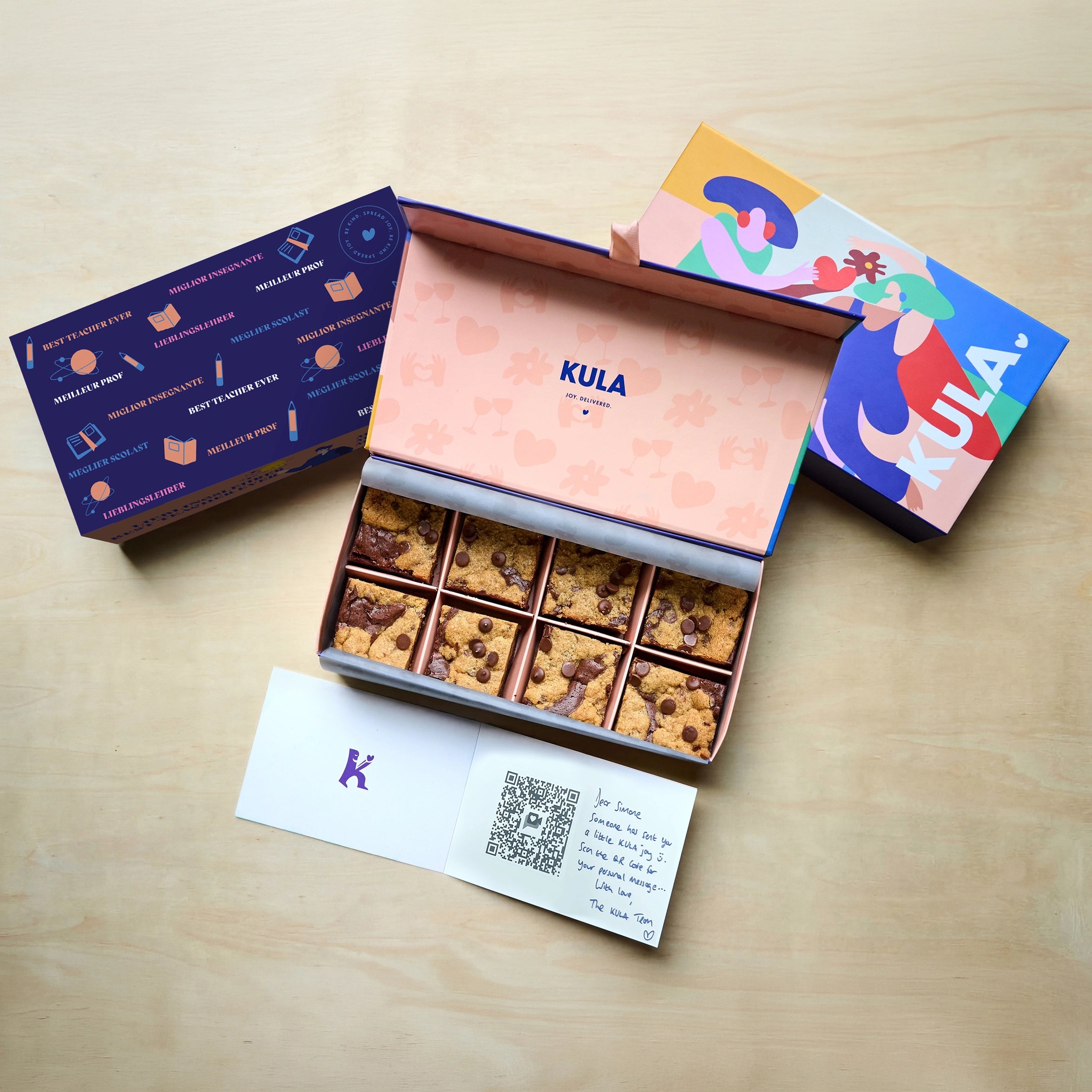 Coffret brookies « Merci »