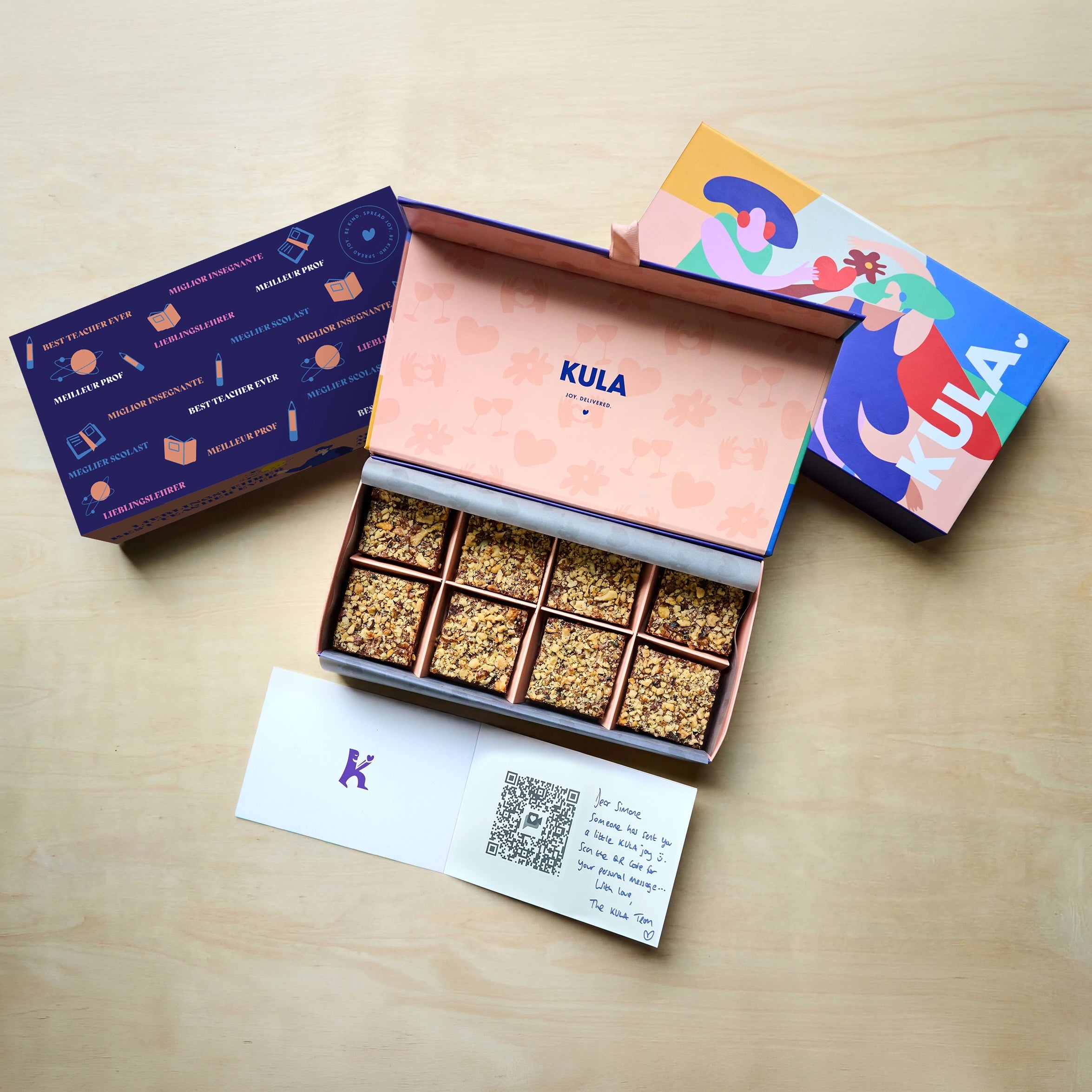 "Lieblingslehrer" 8 Brownie Box