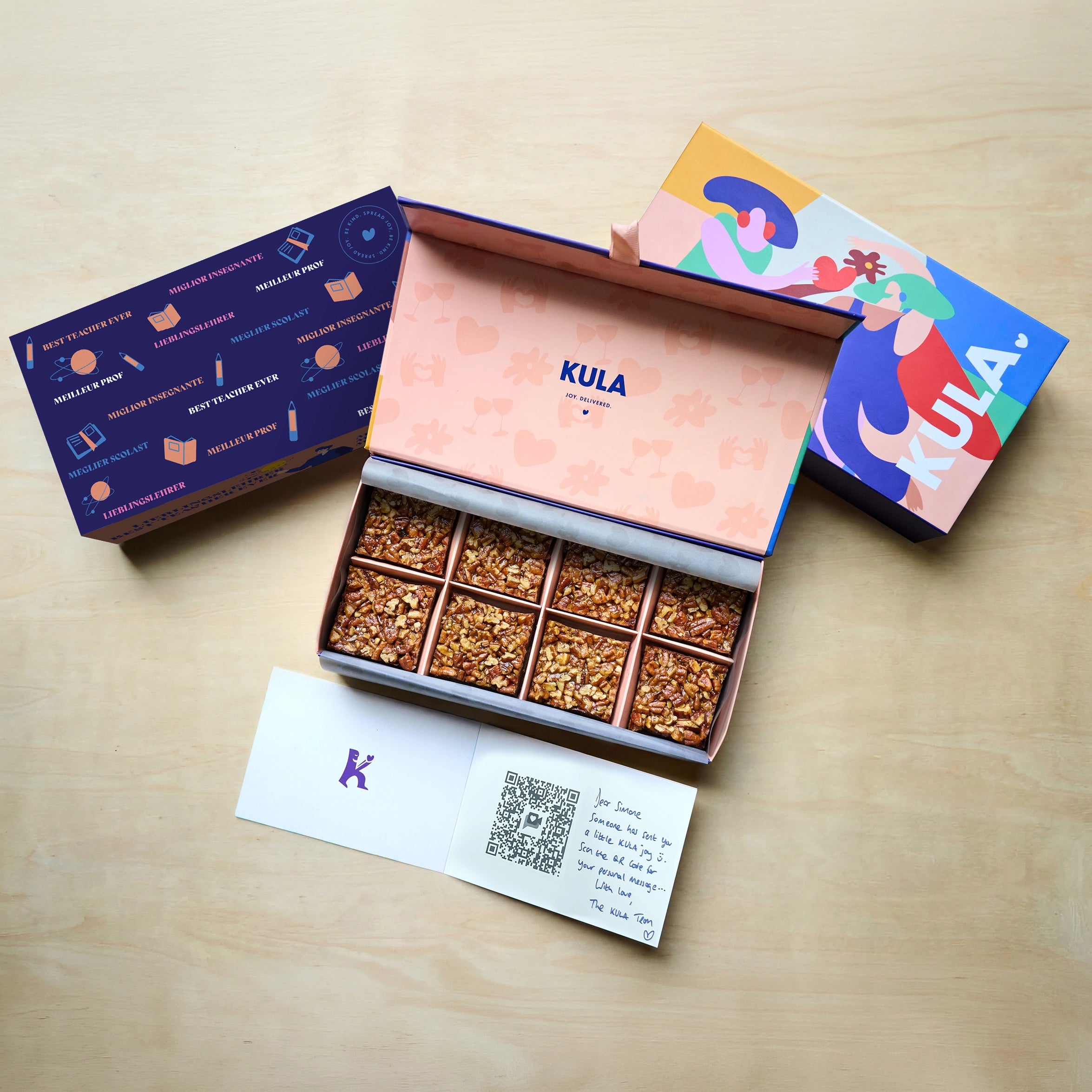 "Lieblingslehrer" 8 Brownie Box