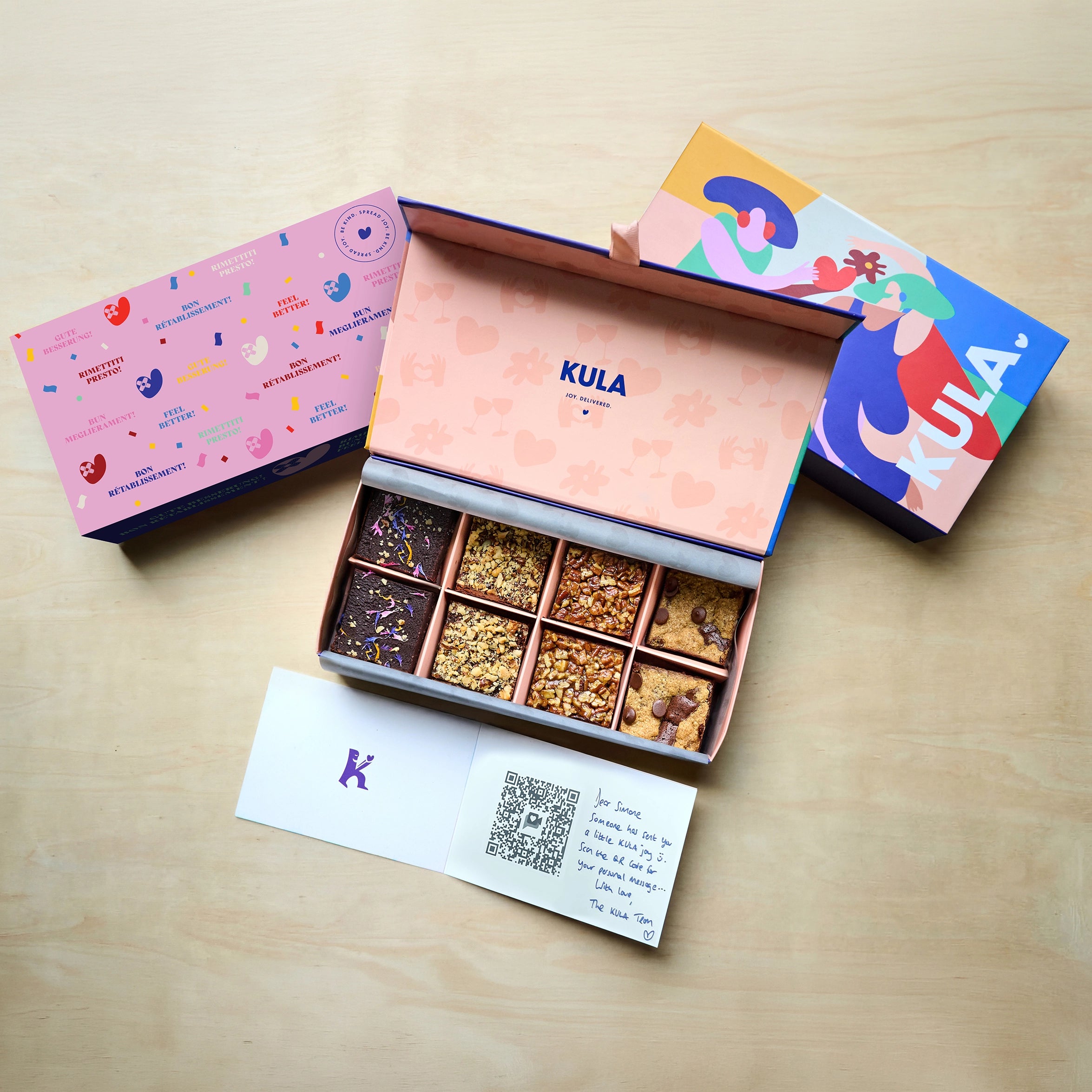 "Gute Besserung" Brownie Box