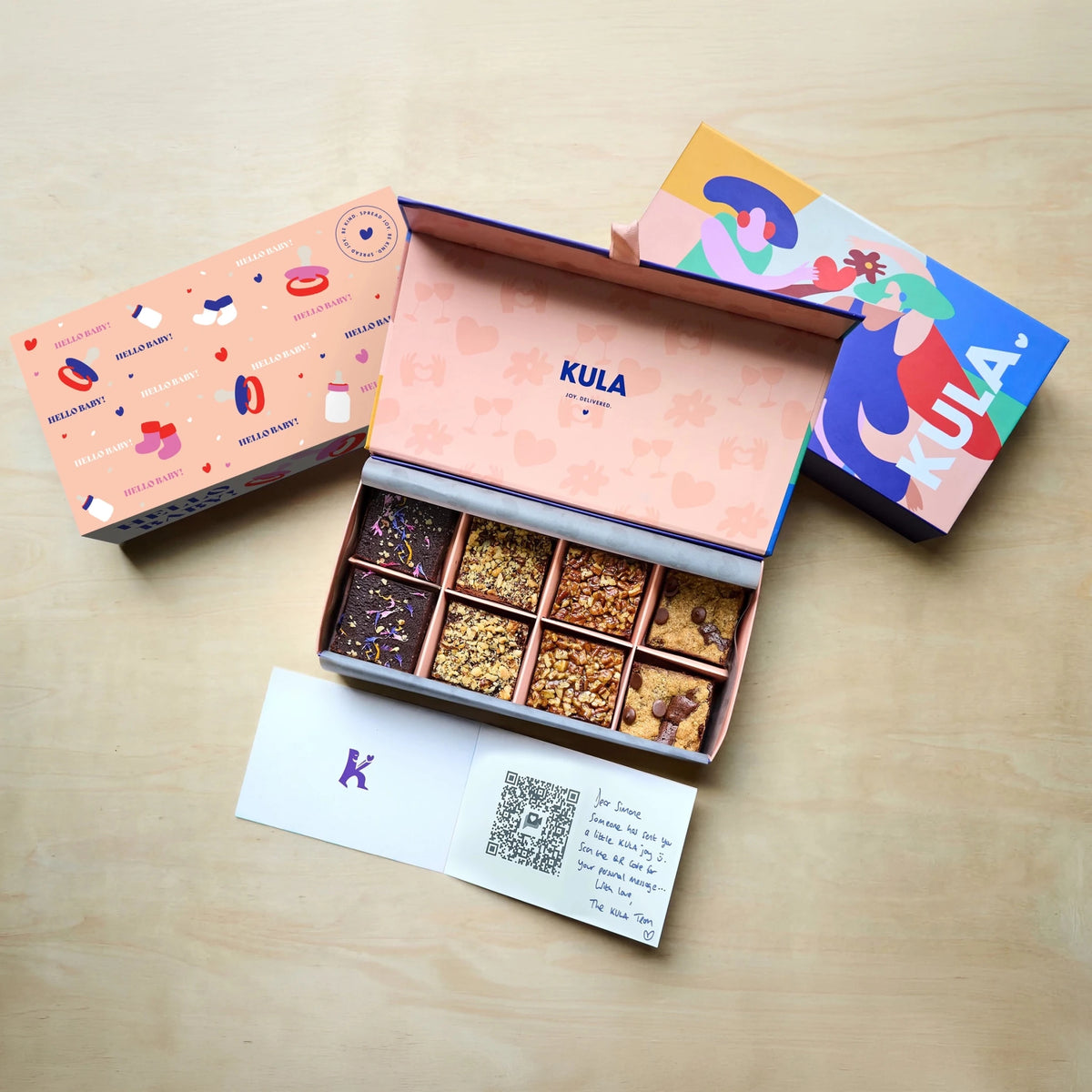 Welcome Baby - 8 Brownie Box - KULA