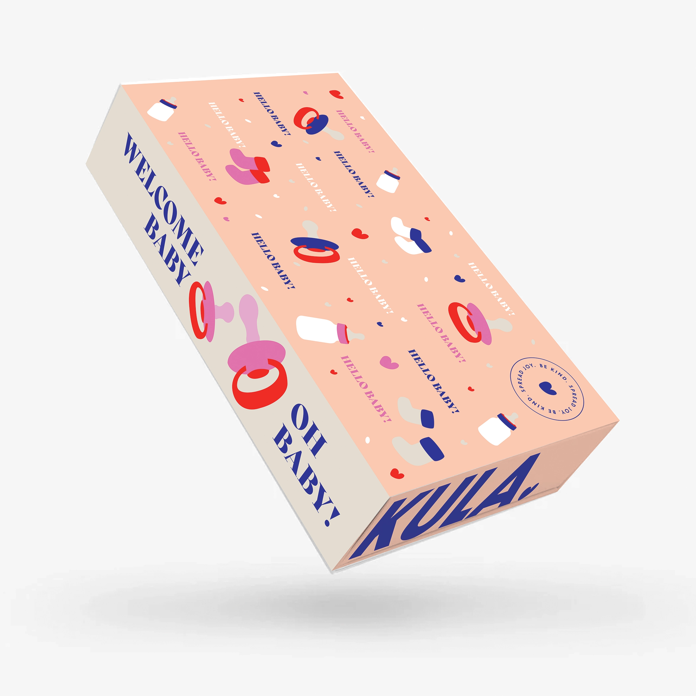 "New Baby" 8 Brownie Box