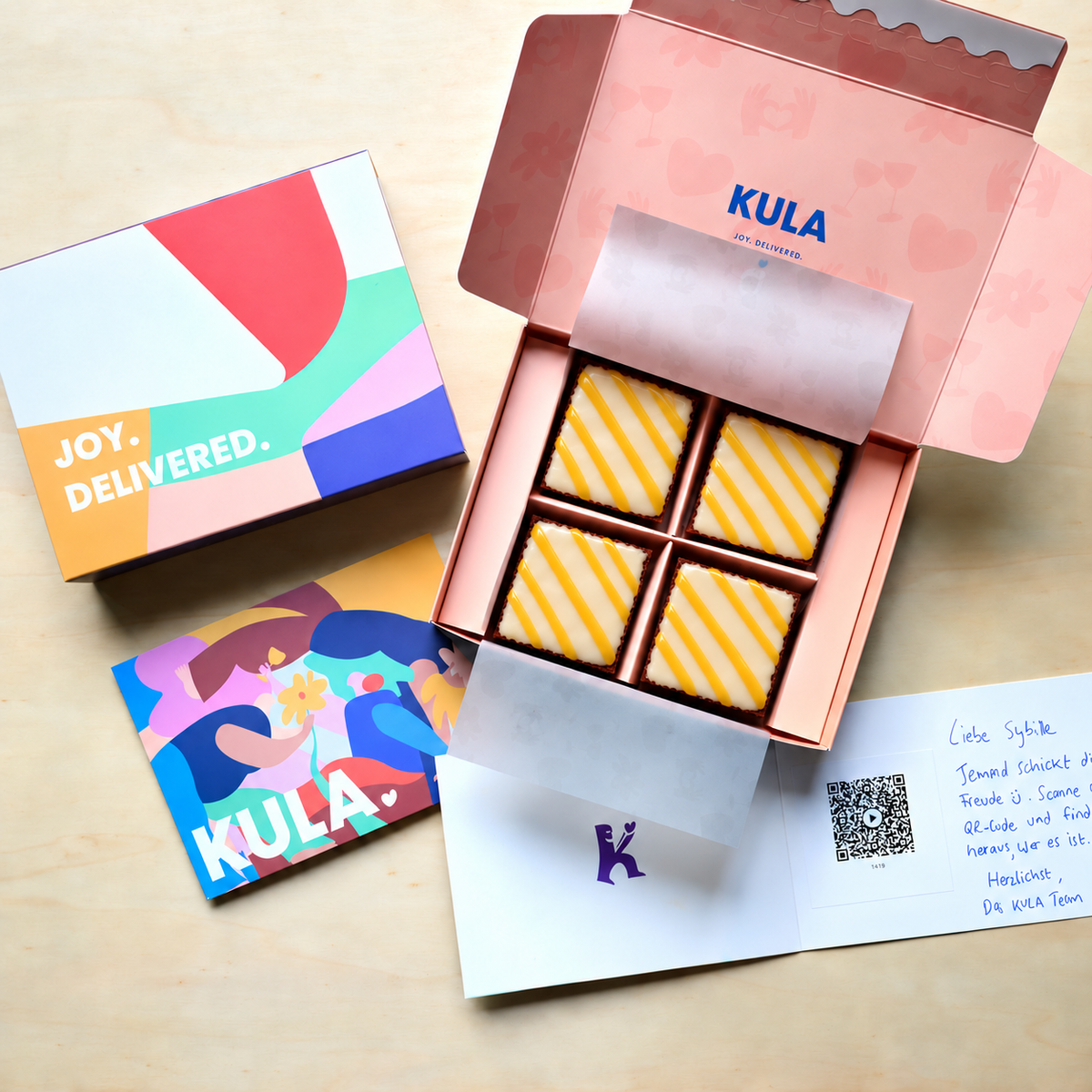 4 Pumpkin Spice Brownies in der KULA Box