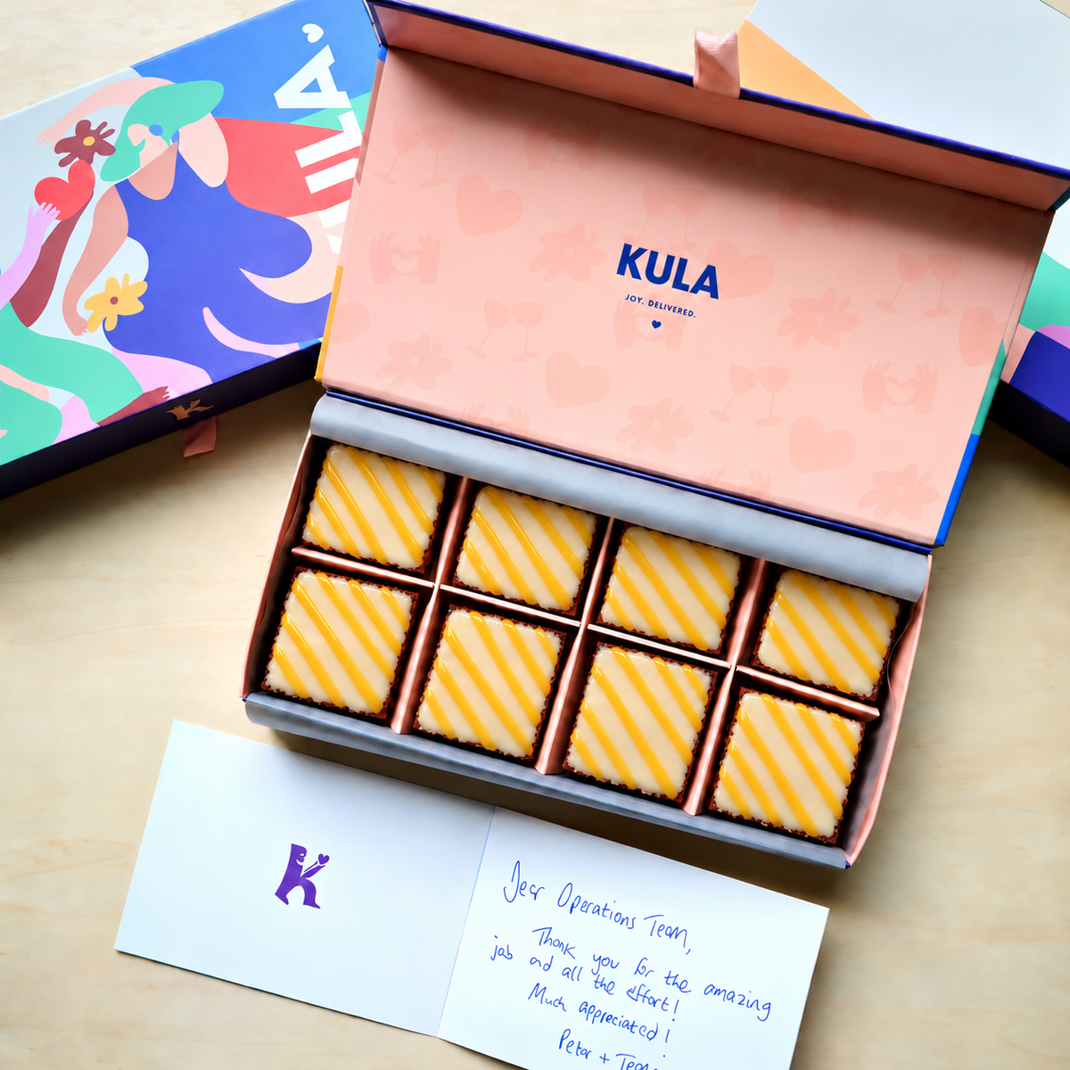 8 Pumpkin Spice Brownies in der KULA Box
