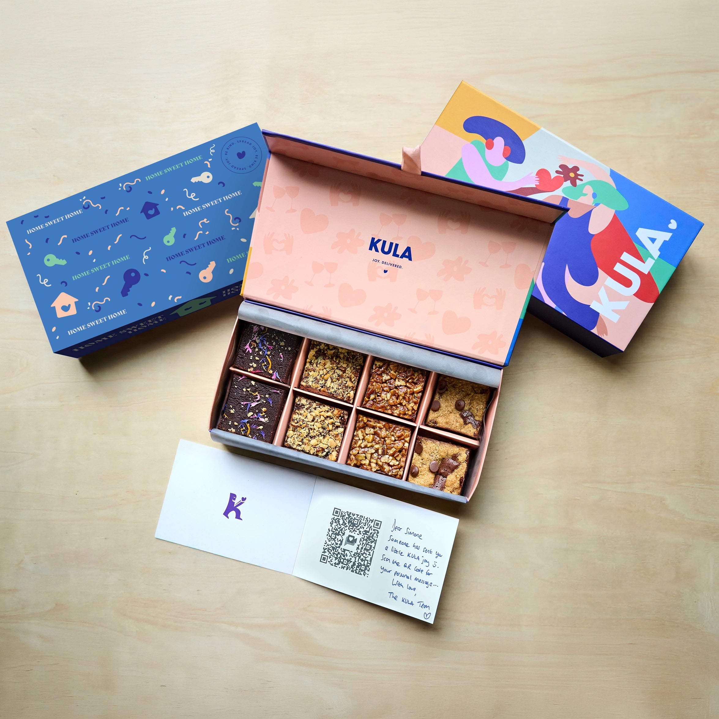 "New Home" Brownie 8 Box