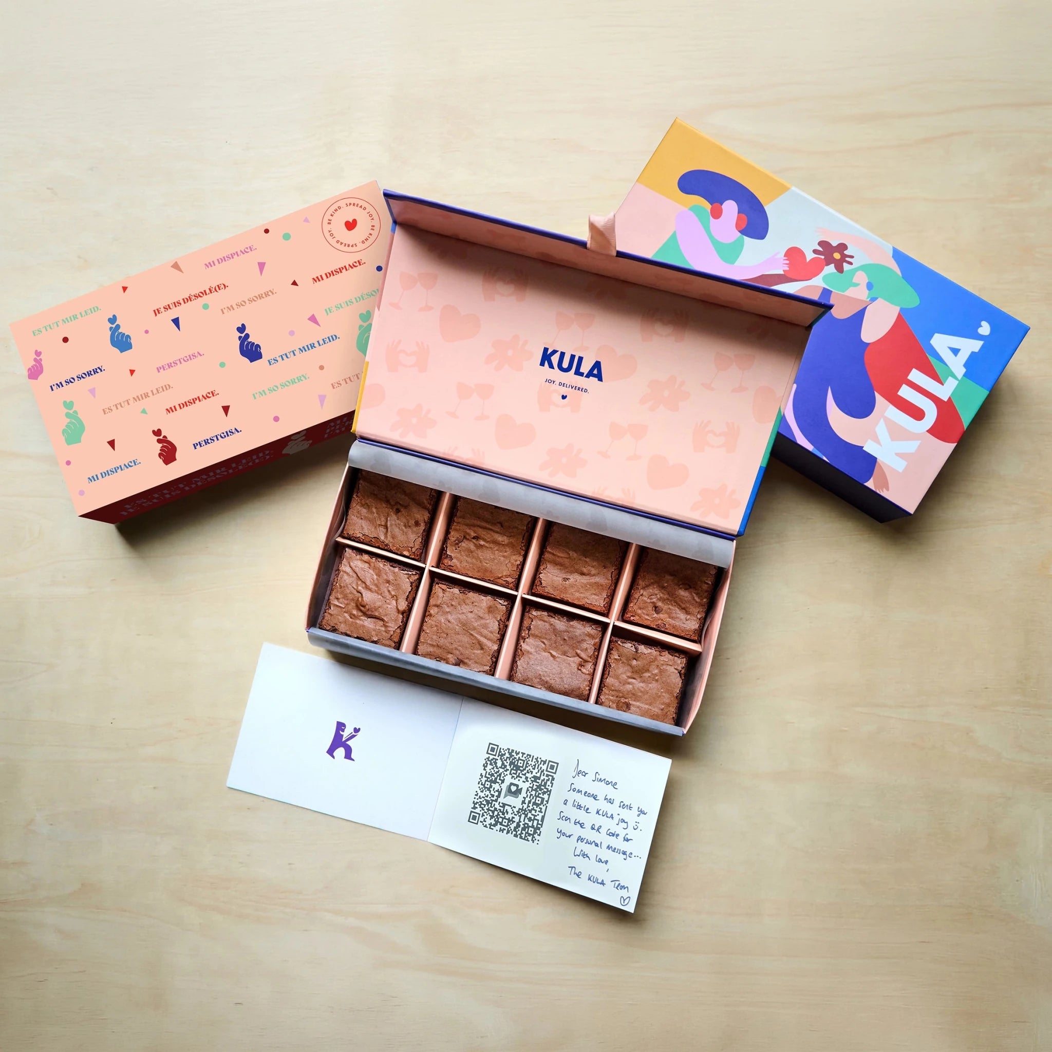 'Sorry' Brownie Box