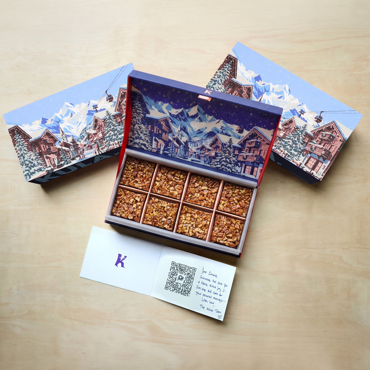 KULA Winterbox – 8 Brownies & ein bisschen Zauber | Limited Edition